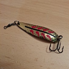 Solvkroken Salamander Gold/Red 16gr Fishing Lure Salmon paravan buch special 😋 
