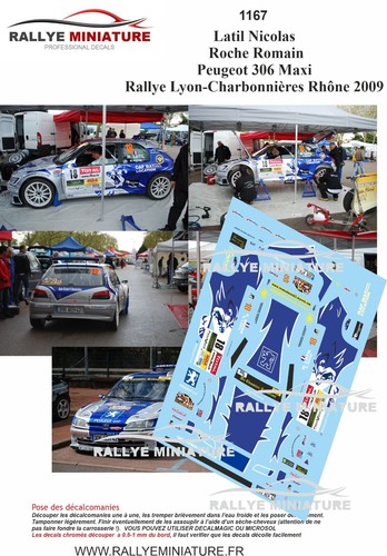 Decals ref 1167 - ref, peugeot