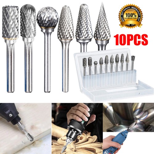 10x tungsten carbide burrs - carbide,