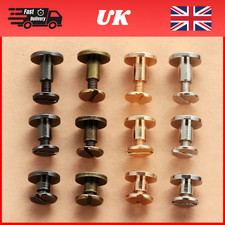 10 Sets Leather Rivets Flat