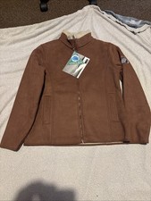 Equine  Jack Murphy Aran Suede Jacket Size 12