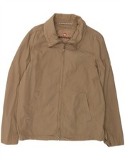 MURPHY & NYE Mens Bomber Jacket UK 38 Medium Beige Cotton BT04