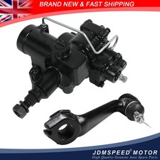 4 Bolt Power Steering Box + Drop Arm Kit Fit Land Rover Defender Discovery 1 RHD