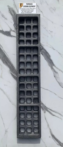 Iron cast fret for - for, charcoal