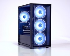 Gaming PC Intel i7 NVIDIA RTX 3050 32GB RAM 1TB SSD Windows 11 WiFi Black