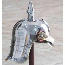Leather German Pickelhaube Helmet Prussian Helmet WW1 helmet Vintage Handmade