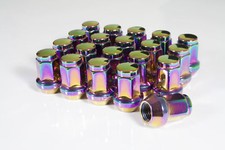 20 x Petrol Hex Wheel Nuts M12x1.25 Fits Subaru Justy Impreza STI WRX Wagon