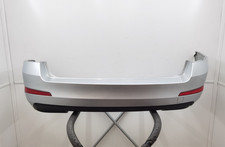 SKODA OCTAVIA MK3 ESTATE REAR BACK BUMPER WITH PDC SENSORS SILVER LA7W 2013-2016