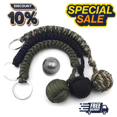 Paracord monkey fist - paracord,