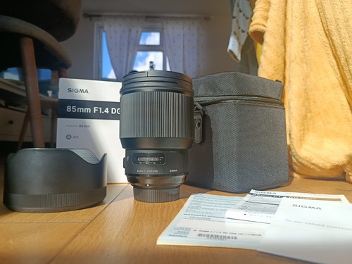 Sigma 85mm hsm art - 85mm, dg