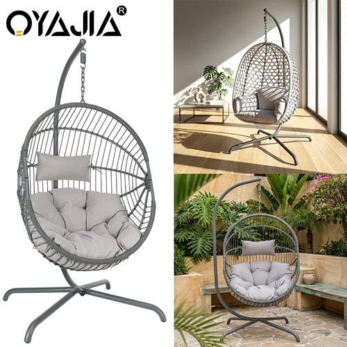 Hanging egg chair dark - egg,