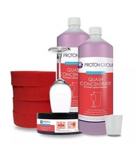 Proton Quash Starter Pack Lipstick Remover 2 x 1L Bottles Applicator & Sponges