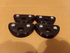 Delta Splayed Leg Stand Rubber Feet No 353, Flared Leg Set of 4 NEW 50-353