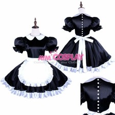 Satin sissy maid dress with