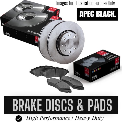 Brake discs and pads - brake, front