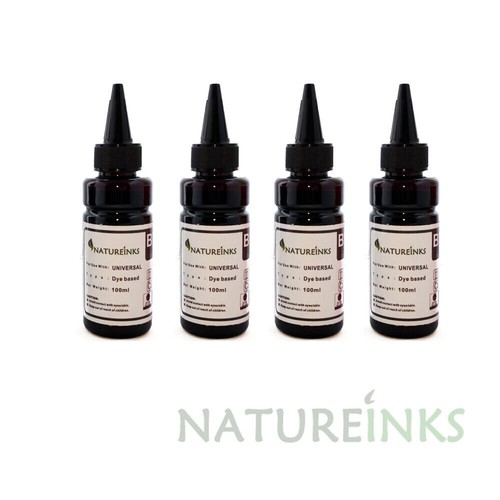 Printer refill black bulk - 4,