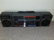 Vintage/Retro BOOMBOX GHETTO BLASTER Philips D8458/05 Restored.