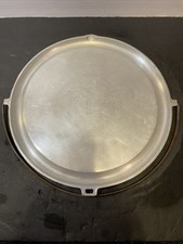 MIRACLE MAID COOKWARE G2 GRIDDLE TWO SIDED Camping ALUMINUM Vtg 13 1 / 2