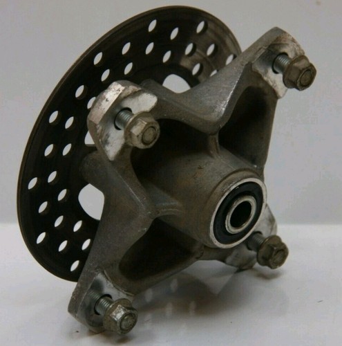 Front wheel hub - front, quad