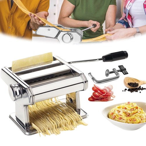 Stainless steel pasta machine - stainless,