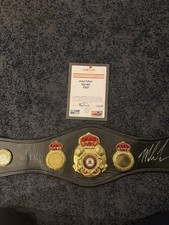 Signed Mike Tyson Half Size