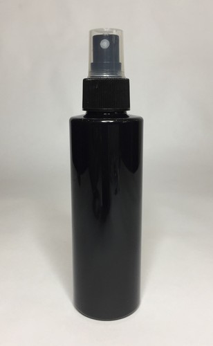 150ml black cylindrical pet - black,