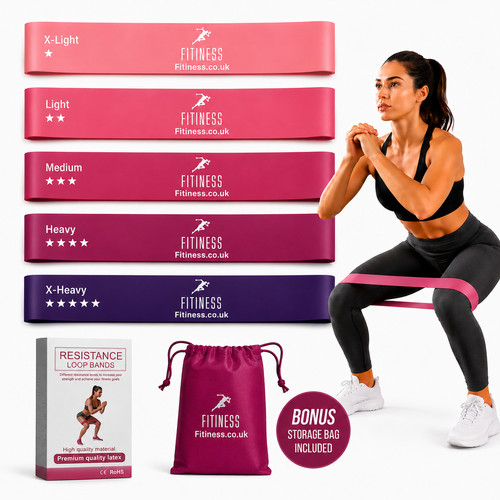 Resistance loop bands set - set, 5