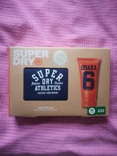 Superdry Signature Pack Gift Set. 20th Anniversary Edition. Wallet and Body Wash
