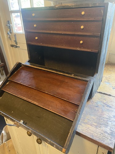 Engineers wooden tool box - tool,