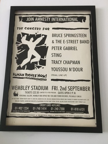 Amnesty wembley 1988 - amnesty, 1988-bruce