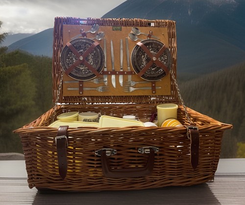 1950s vintage brexton - vintage, wicker