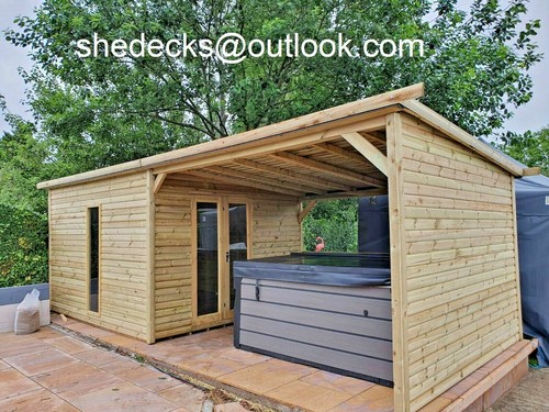 Summerhouse gym shed hot - ,