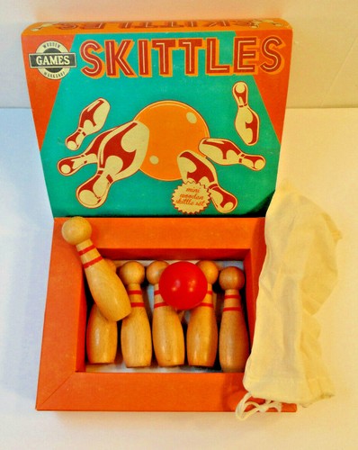 Skittles wooden workshop games - skittles,