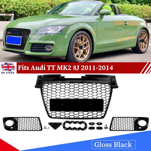 Black honeycomb front bumper - black,