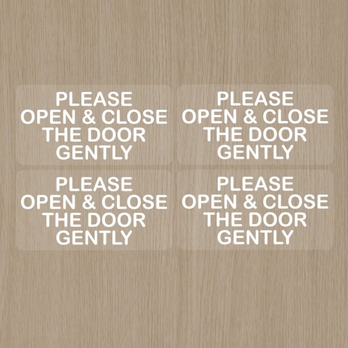 Please open close the - &, door