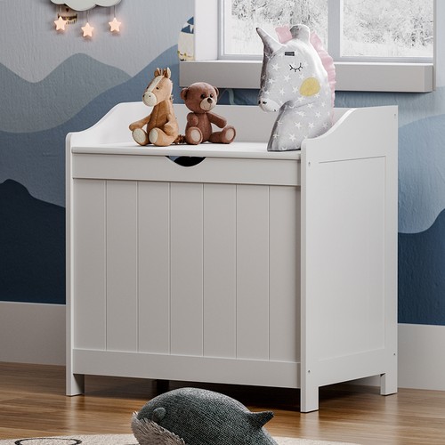 Wooden toy storage - wooden, w/