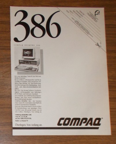 Rare advertising compaq - rare,
