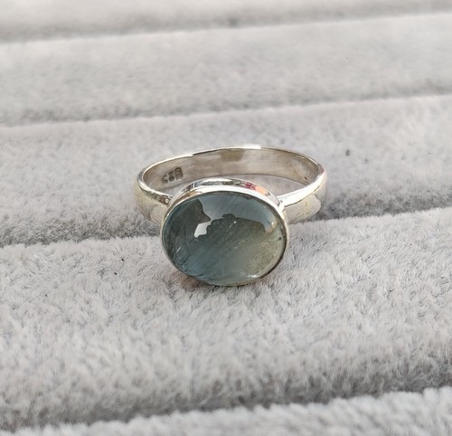 Aquamarine ring 925 sterling - 925,