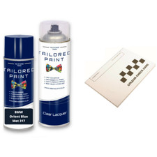 For BMW 2000-Present Orient Blue Met 317 Aerosol Spray Paint Rattle Can
