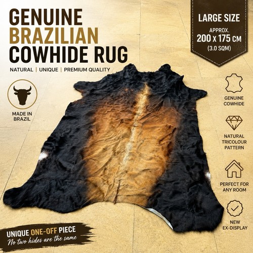Genuine brazilian cowhide rug - genuine,
