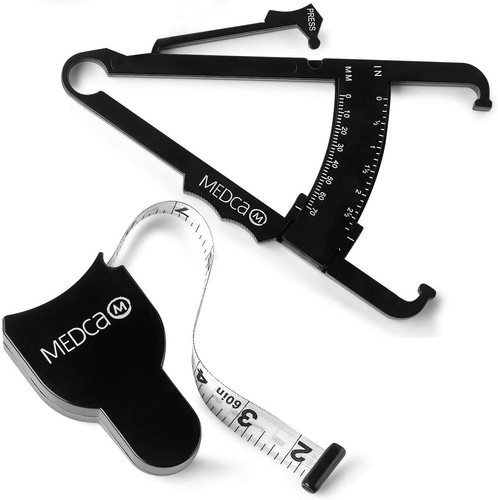 Body fat caliper and measuring - caliper,