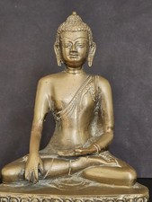 Vintage Brass Thai Buddha