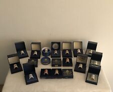 Wonderful collection of 15 boxed original vintage ROYAL WORCESTER china Thimbles