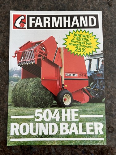 Farmhand round baler - round, leaflet
