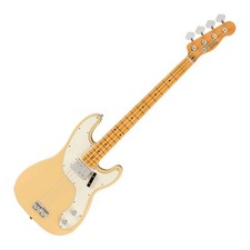 Fender Guitars - Vintera II '70s Telecaster Bass, Vintage White, Alder Body, Map