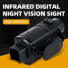 Digital Night Vision Monocular Infrared Scope IR Vedio Camera Hunting Goggles UK