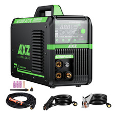 AC DC Aluminium TIG/MMA Welding Machine 200Amp IGBT Inverter Pulse TIG Welder UK