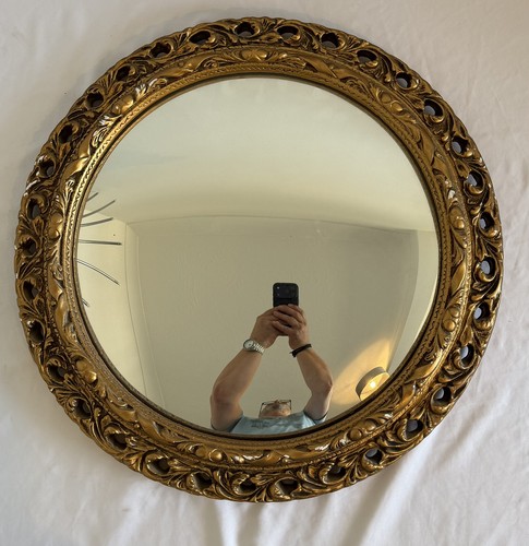 Vintage gilt rococo - rococo, convex