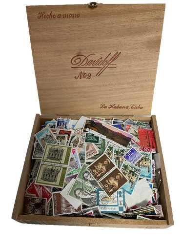 Large mixed world stamps - mixed,
