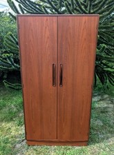 Mid Century G Plan Fresco teak double wardrobe - Delivery Available 
